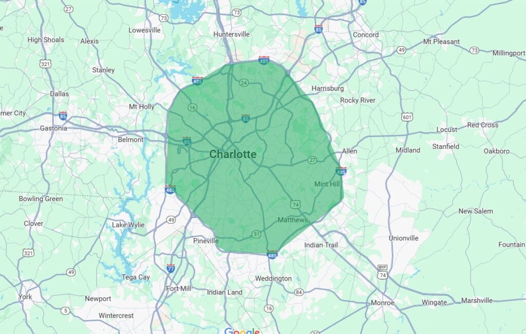 SDW Charlotte Service Area