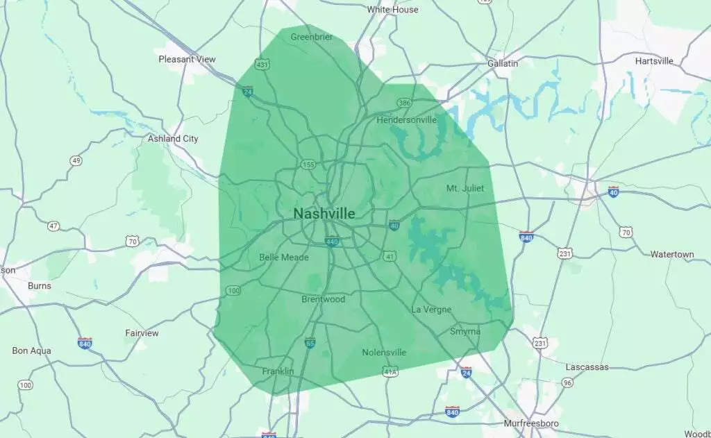 SDW Nashville Service Area
