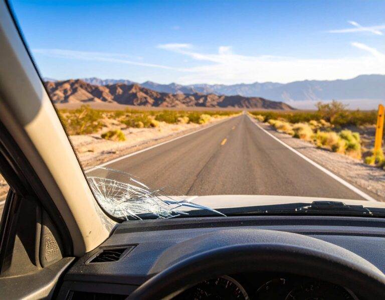 broken windshield in Arizona - Same Day Windshield