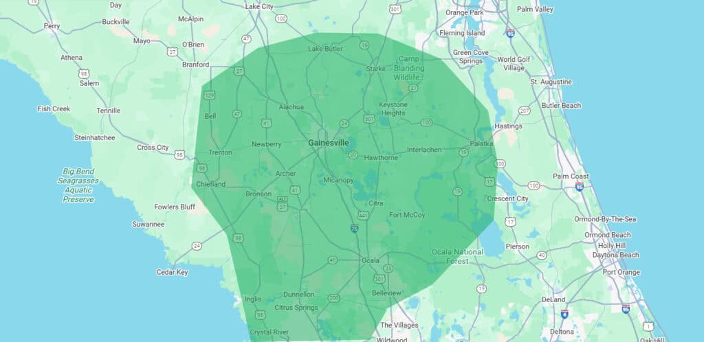 SDW Gainesville Service Area