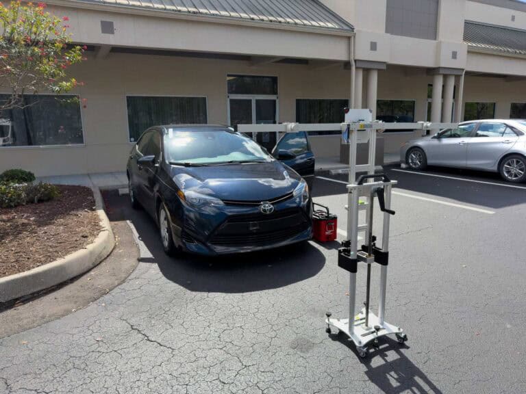 new windshield calibration